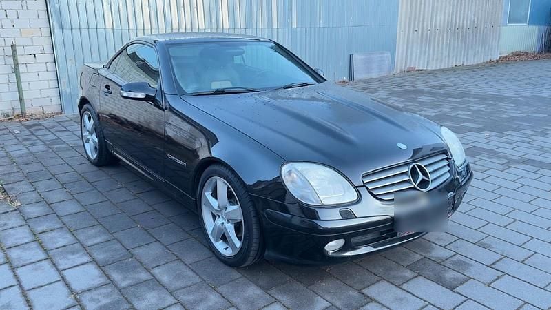Gebraucht Mercedes SLK200 163 PS (119 kW) 2001 Schwarz Cabrio