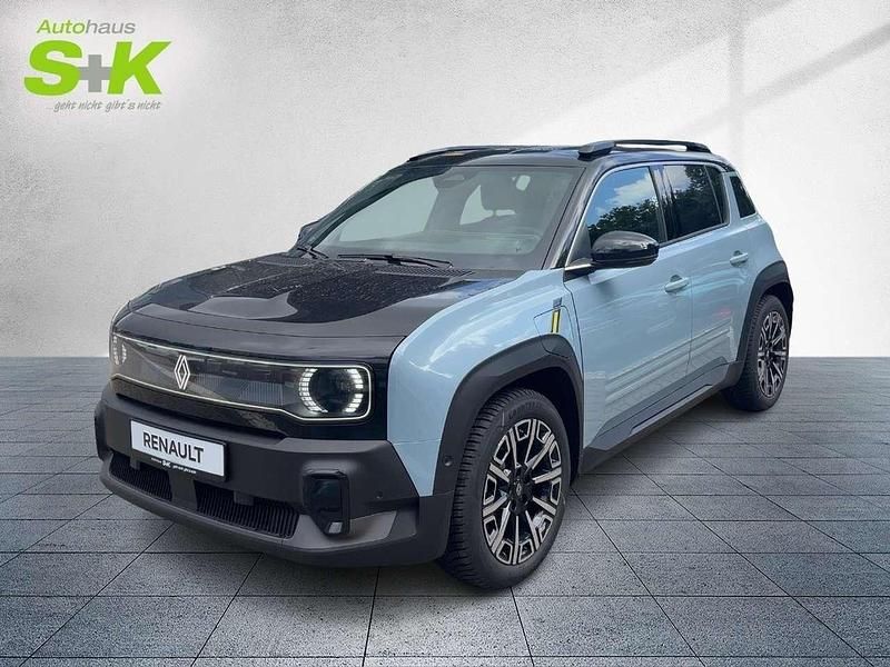 Neu Renault 4 E-Tech Iconic 110 kW (150 PS) 2025 Kumulusblau, black pearlschw SUV