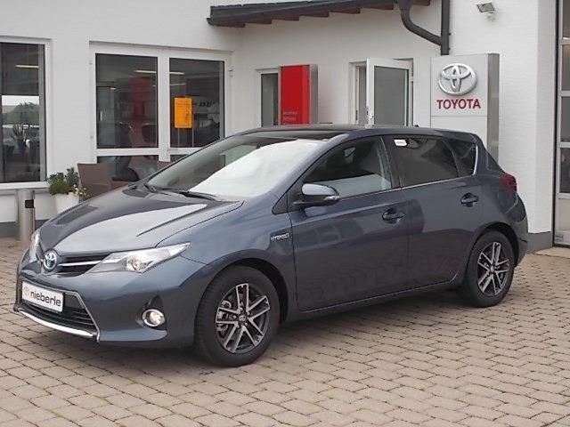 Blau metallic Gebraucht 2014 Toyota Auris Limousine | 23.660 € - Bild 1/4