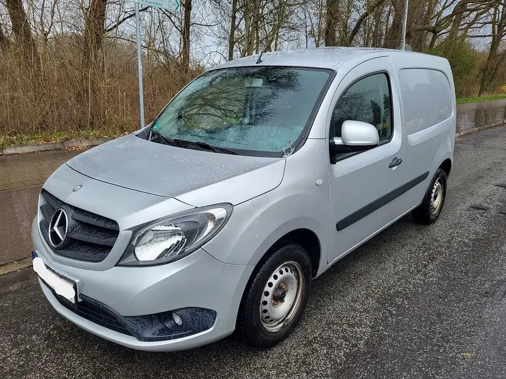 Gebraucht Mercedes Citan 111 110 PS (80 kW) 2014 Silber Van / Kleinbus