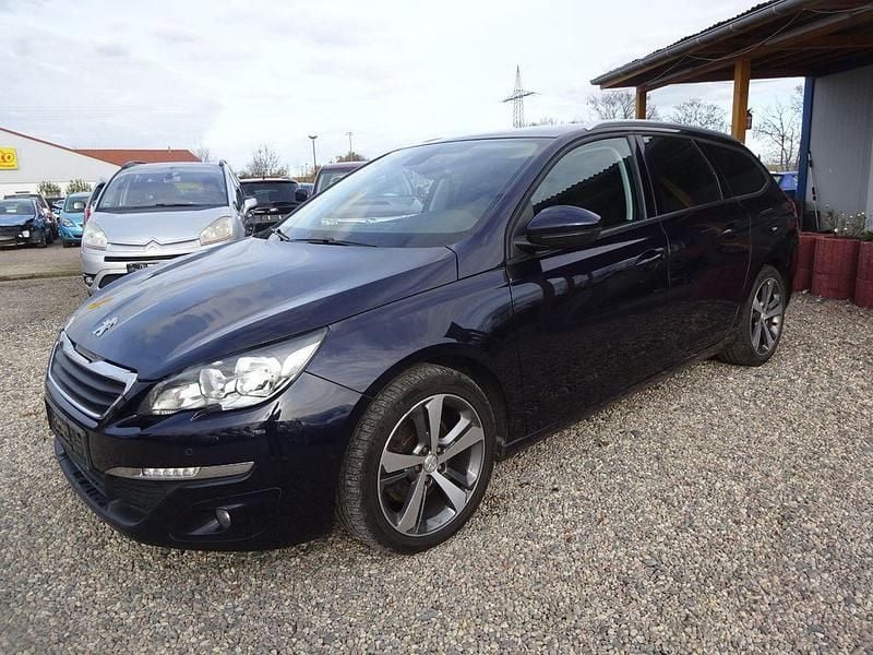 Blau Gebraucht 2015 Peugeot 308 Business-Line Kombi | 4.500 € (Superpreis) - Bild 1/4