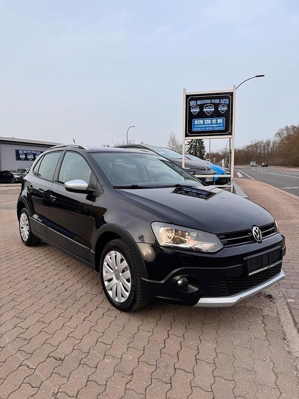 Gebraucht VW Polo Cross 90 PS (66 kW) 2012 Schwarz Kleinwagen