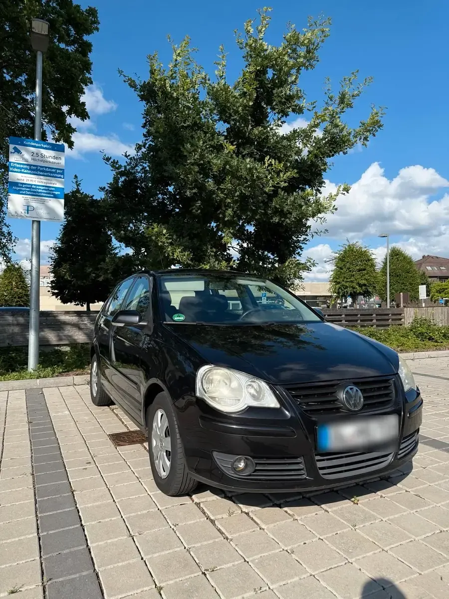 Gebraucht VW Polo 75 PS (55 kW) 2006 Schwarz Kleinwagen
