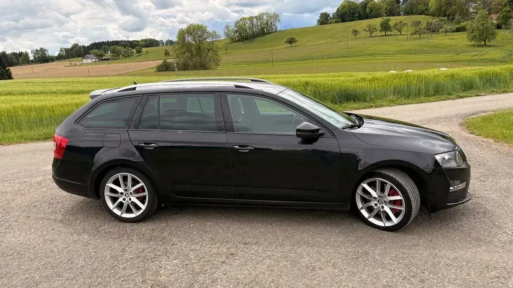 Gebraucht Skoda Octavia RS 184 PS (135 kW) 2013 Schwarz Kombi