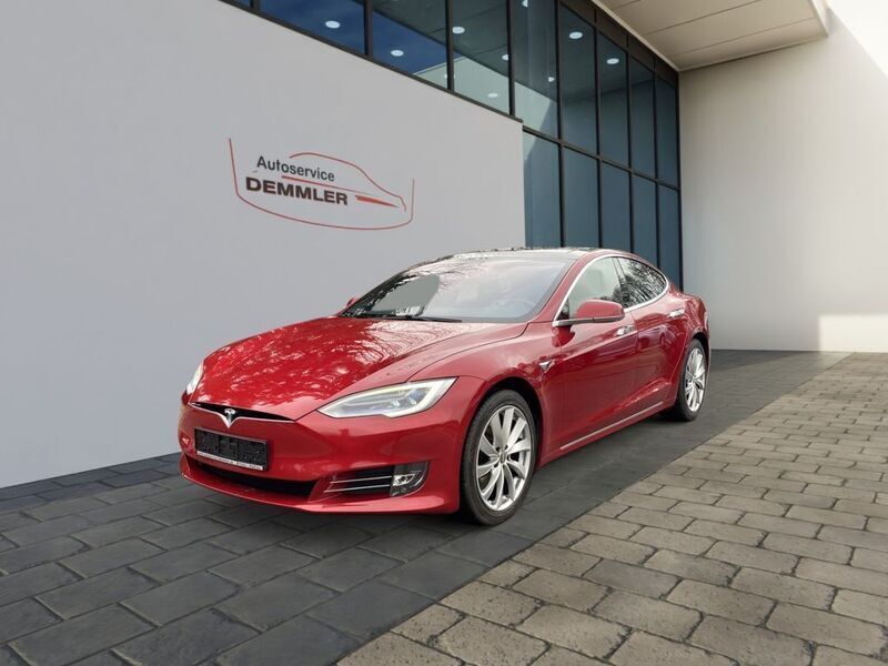 Rot Gebraucht 2019 Tesla Model S Limousine | 36.800 € (Etwas zu teuer) - Bild 1/4