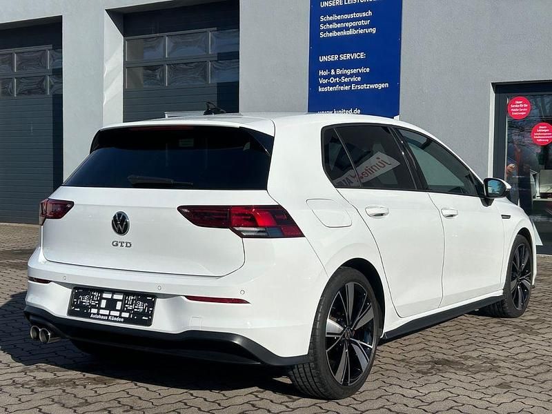 Gebraucht VW Golf VIII GTD 200 PS (147 kW) 2022 Weiß Limousine