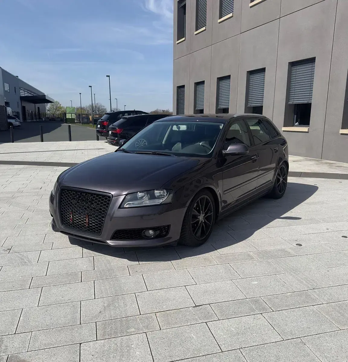 Używany Audi A3 Ambition 125 KM (91 kW) 2010 Purpurowy Hatchback