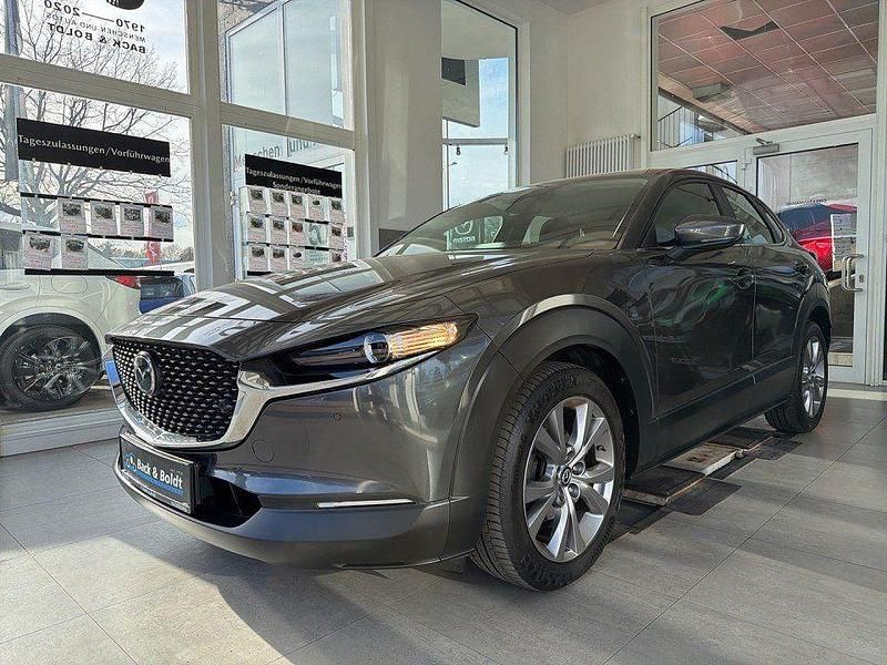Gebraucht Mazda CX-30 Selection 122 PS (89 kW) 2021 Machine gray (metallic) SUV