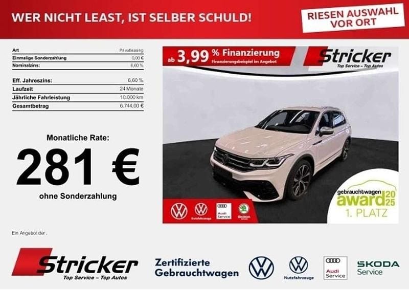 Gebraucht VW Tiguan R 320 PS (235 kW) 2023 Weiß SUV