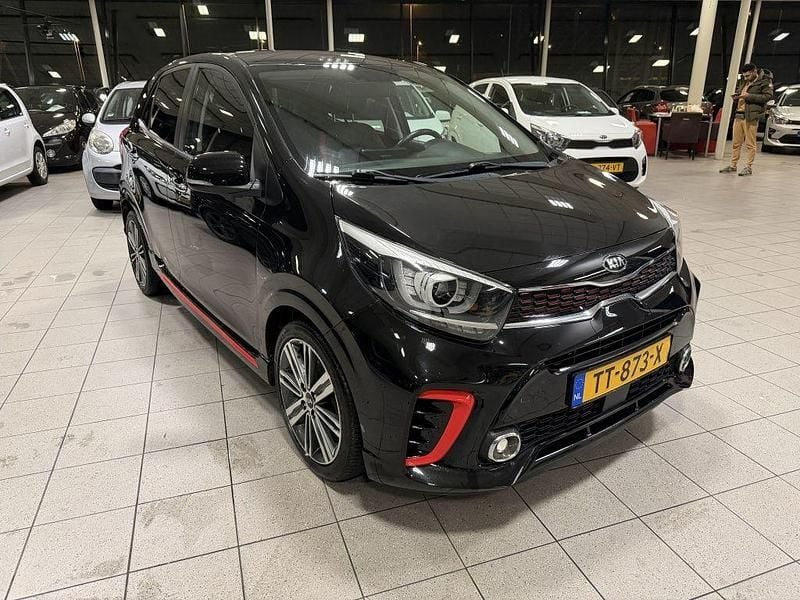 Schwarz Gebraucht 2018 Kia Picanto GT-Line Kleinwagen | 10.240 € (Fairer Preis) - Bild 1/4