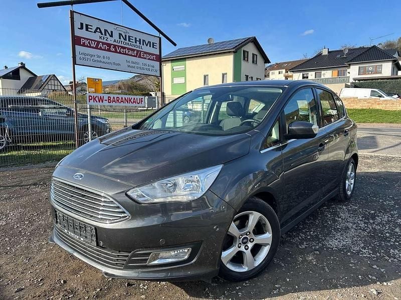 Gebraucht Ford C-MAX Titanium 125 PS (91 kW) 2015 Magneticgrau (metallic) Van / Kleinbus