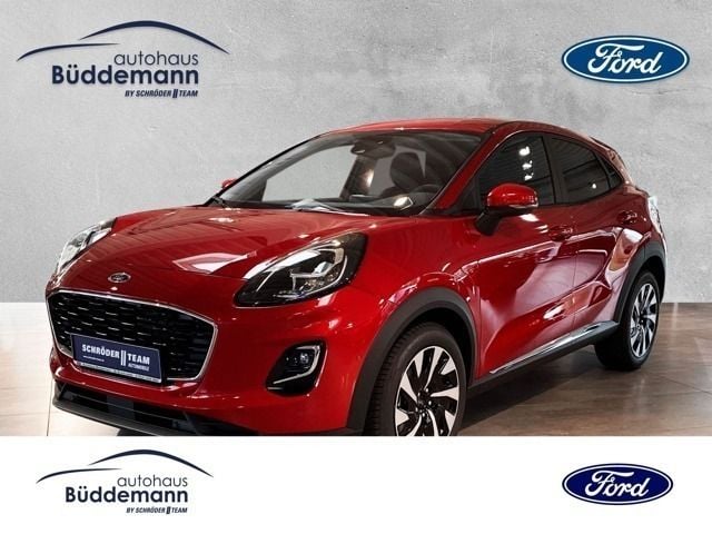 Fantastic red Gebraucht 2024 Ford Puma Titanium Coupé | 27.390 € (Fairer Preis) - Bild 1/4