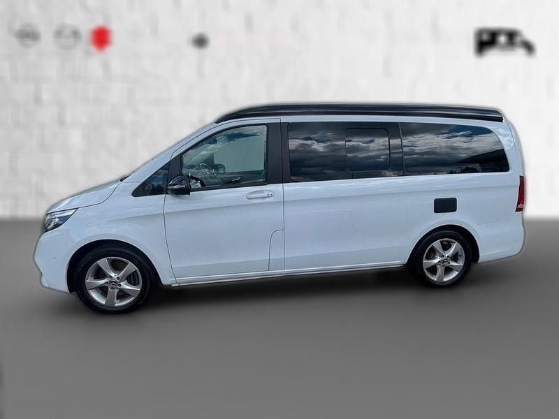 Weiß metallic Gebraucht 2019 Mercedes V220 Marco Polo Van / Kleinbus | 54.860 € - Bild 1/4