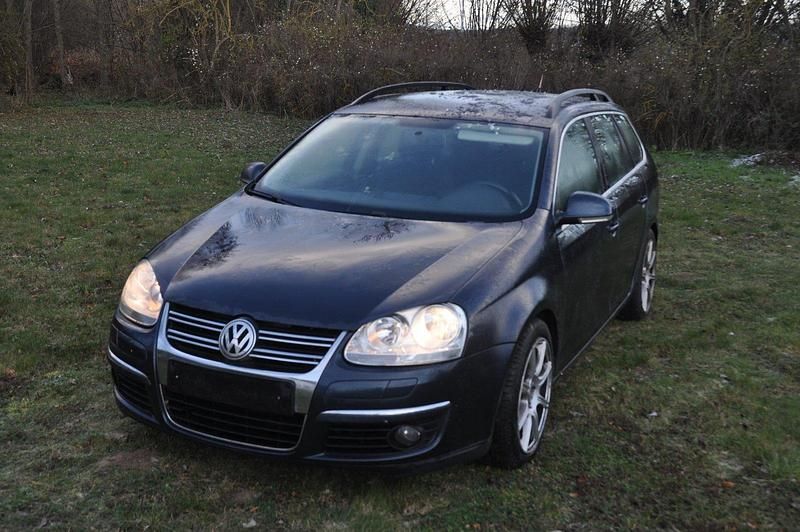 Blau Gebraucht 2008 VW Golf V Kombi | 1.000 € (Superpreis) - Bild 1/4