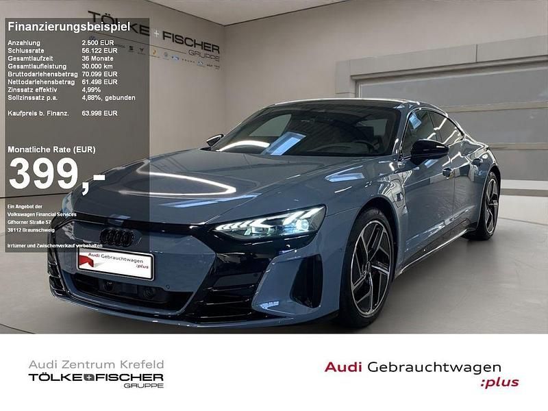 Kemoragrau (metallic) Gebraucht 2023 Audi e-tron GT quattro Sport Limousine | 63.998 € (Fairer Preis) - Bild 1/4