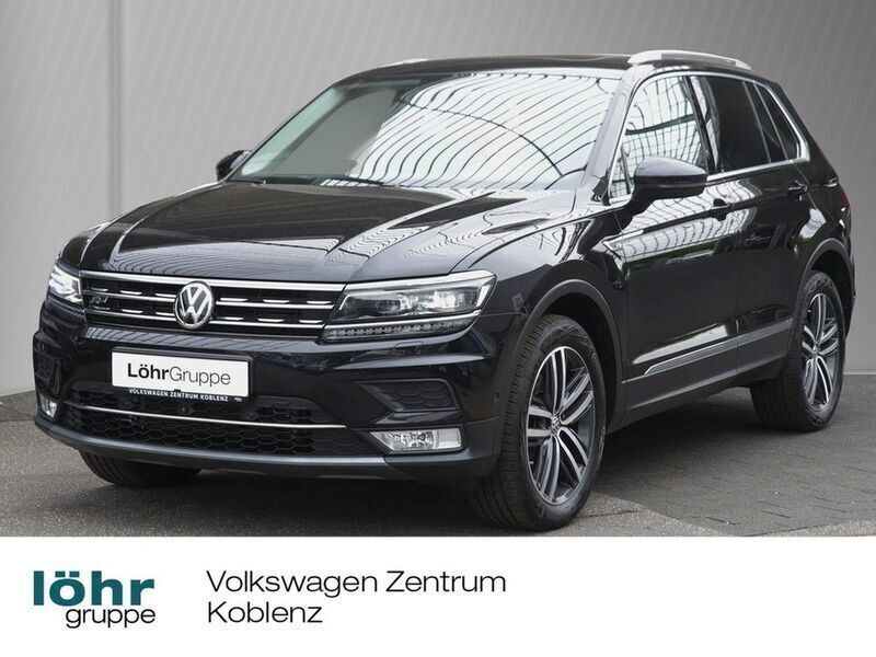 Schwarz Gebraucht 2016 VW Tiguan Highline SUV | 24.980 € (Etwas zu teuer) - Bild 1/4