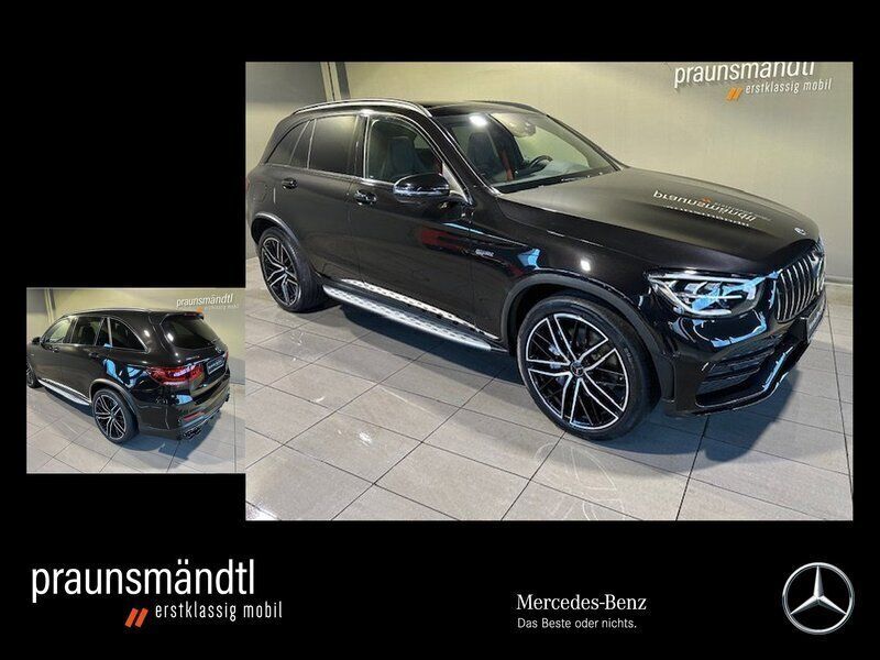 Schwarz Gebraucht 2022 Mercedes GLC43 AMG AMG SUV | 55.900 € (Etwas zu teuer) - Bild 1/4