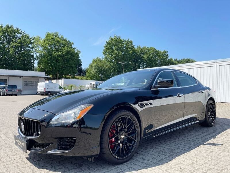 Schwarz Gebraucht 2014 Maserati Quattroporte Limousine | 24.500 € (Superpreis) - Bild 1/4