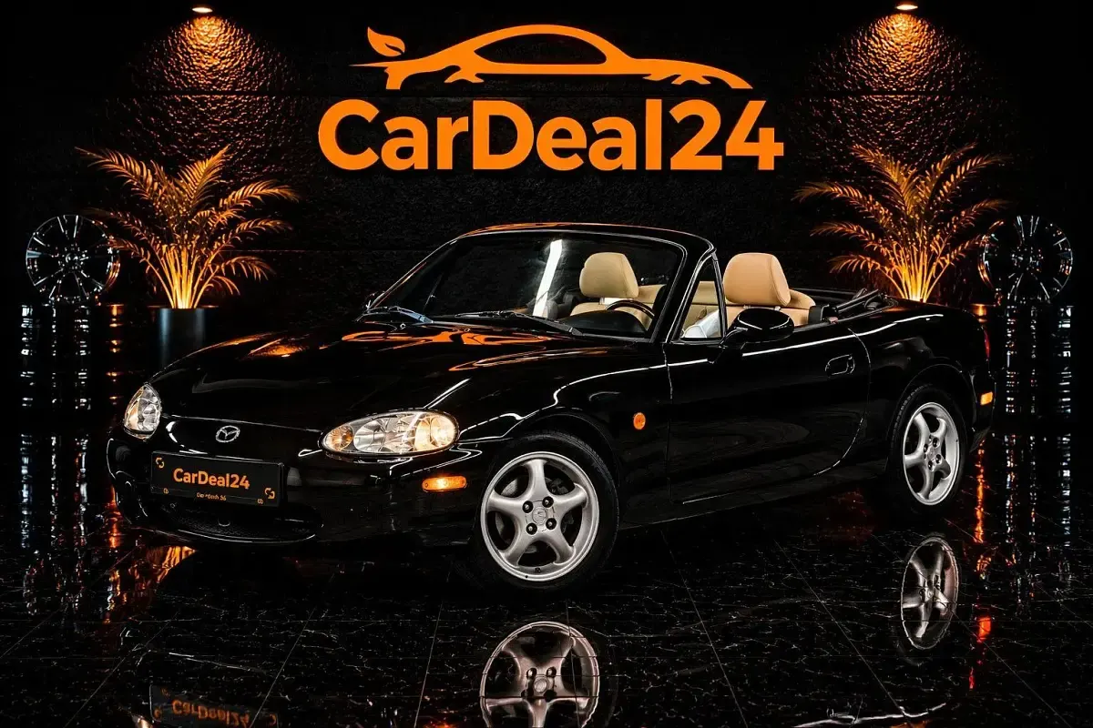 Gebraucht Mazda MX5 110 PS (80 kW) 2000 Schwarz Cabrio