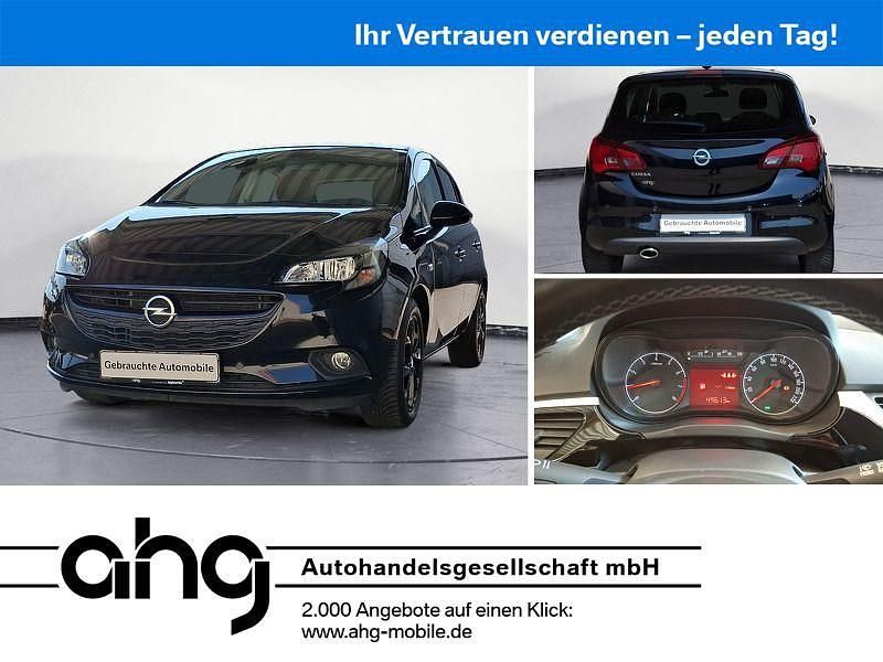 Schwarz Gebraucht 2018 Opel Corsa Limousine | 10.830 € (Fairer Preis) - Bild 1/4