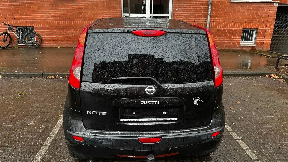 Gebraucht Nissan Note 101 PS (74 kW) 2006 Schwarz Kleinwagen