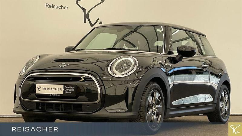 Midnight black metallic Gebraucht 2022 Mini Cooper SE Essential Kleinwagen | 18.440 € (Fairer Preis) - Bild 1/4