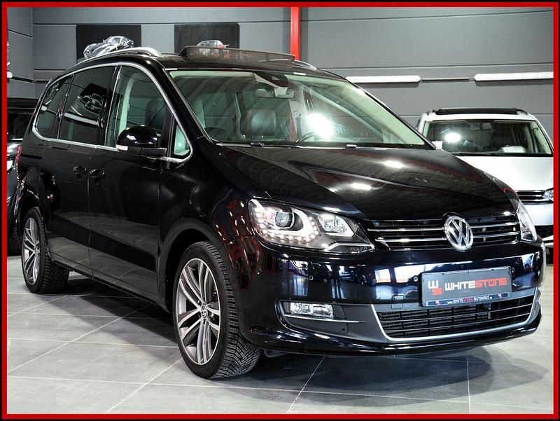 Gebraucht VW Sharan Highline 220 PS (161 kW) 2016 Schwarz Van / Kleinbus