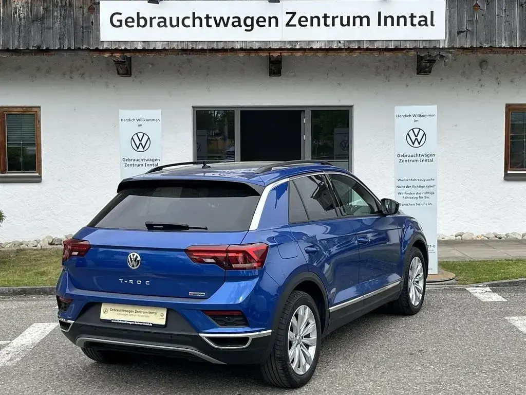 Gebraucht VW T-Roc Sportline 190 PS (139 kW) 2019 Ravennablau SUV