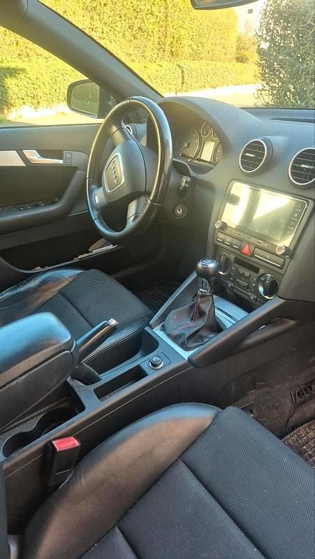 Używany Audi A3 S-Line 200 KM (147 kW) 2008 Zielony Hatchback