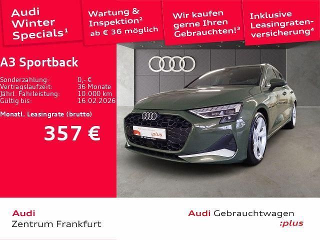 Grün Gebraucht 2025 Audi A3 Advanced Limousine | 37.480 € (Superpreis) - Bild 1/3