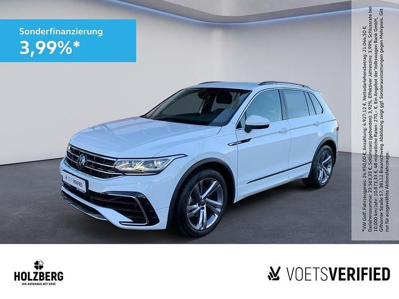 Weiß Gebraucht 2022 VW Tiguan R-line SUV | 31.990 € (Guter Preis) - Bild 1/4