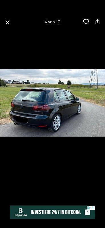 Gebraucht VW Golf VI 160 PS (117 kW) 2009 Schwarz Kleinwagen