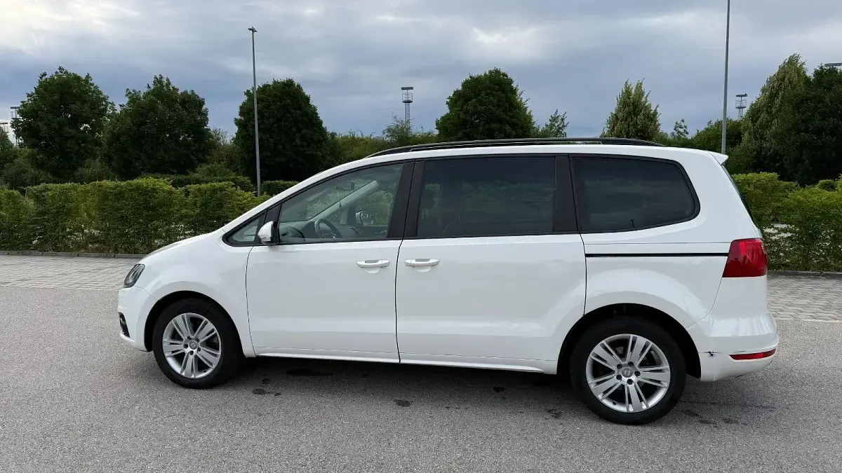 Gebraucht Seat Alhambra Style 150 PS (110 kW) 2013 Weiß Van / Kleinbus