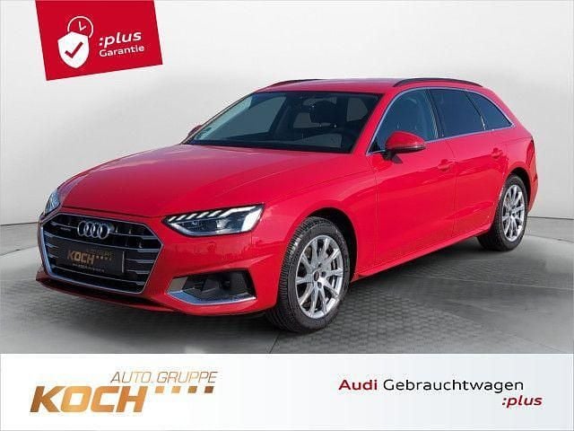 Tangorot metallic Gebraucht 2023 Audi A4 Advanced Kombi | 32.590 € (Etwas zu teuer) - Bild 1/2