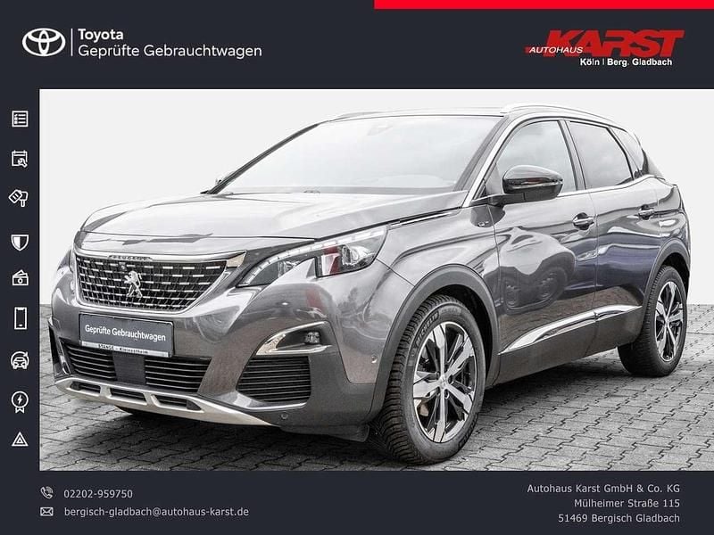 Amazonite grey Gebraucht 2020 Peugeot 3008 GT SUV | 22.900 € (Fairer Preis) - Bild 1/4