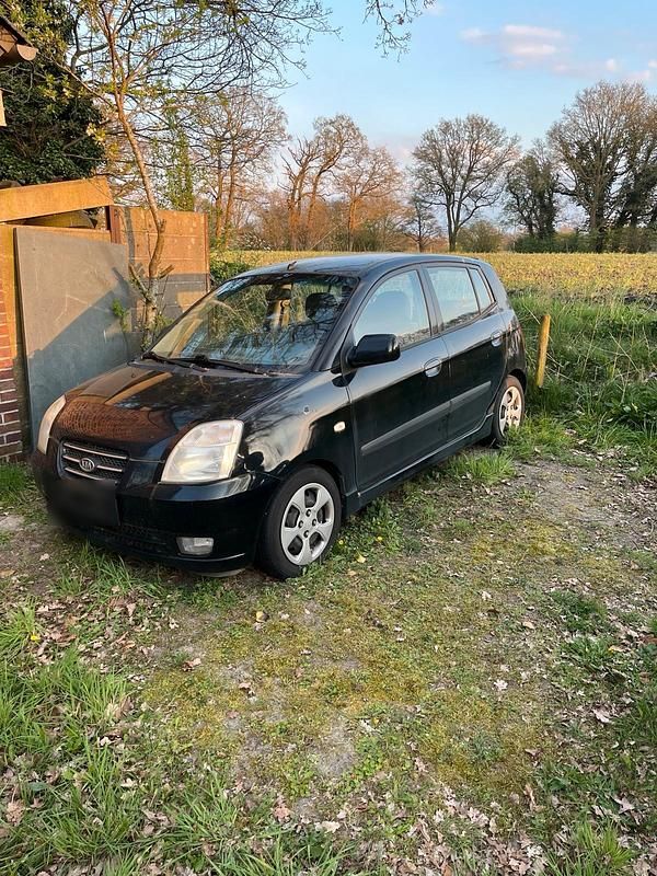 Brugt Kia Picanto 2007 Sort Hatchback