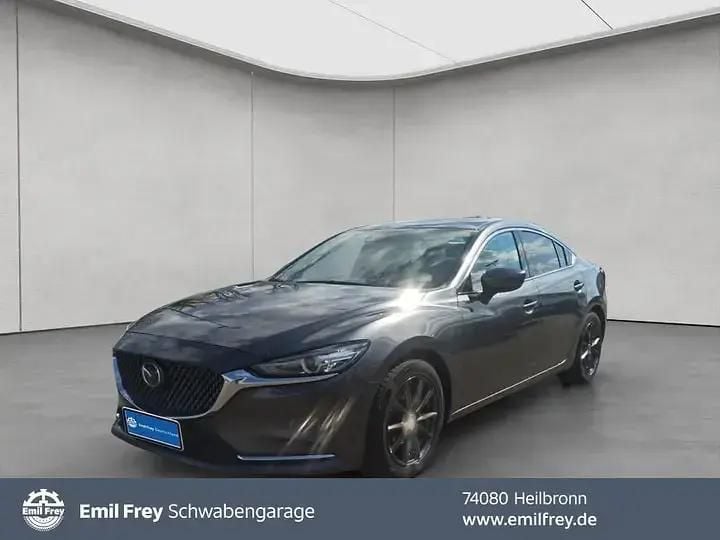 Soul red crystal m Gebraucht 2020 Mazda 6 Sports-Line Kombi | 23.999 € (Fairer Preis) - Bild 1/4