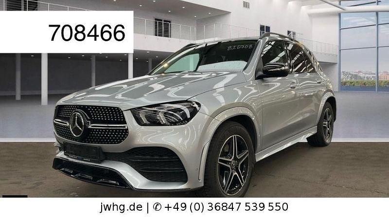 Silber Gebraucht 2022 Mercedes GLE350 AMG SUV | 50.950 € (Superpreis) - Bild 1/4