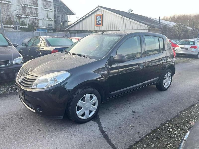 Schwarz Gebraucht 2009 Dacia Sandero Limousine | 1.200 € (Guter Preis) - Bild 1/4