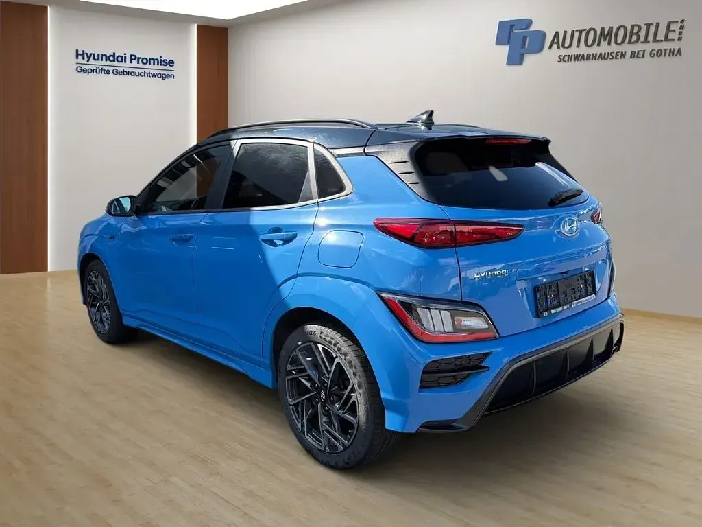 Gebraucht Hyundai Kona N Line 120 PS (88 kW) 2022 Blau SUV