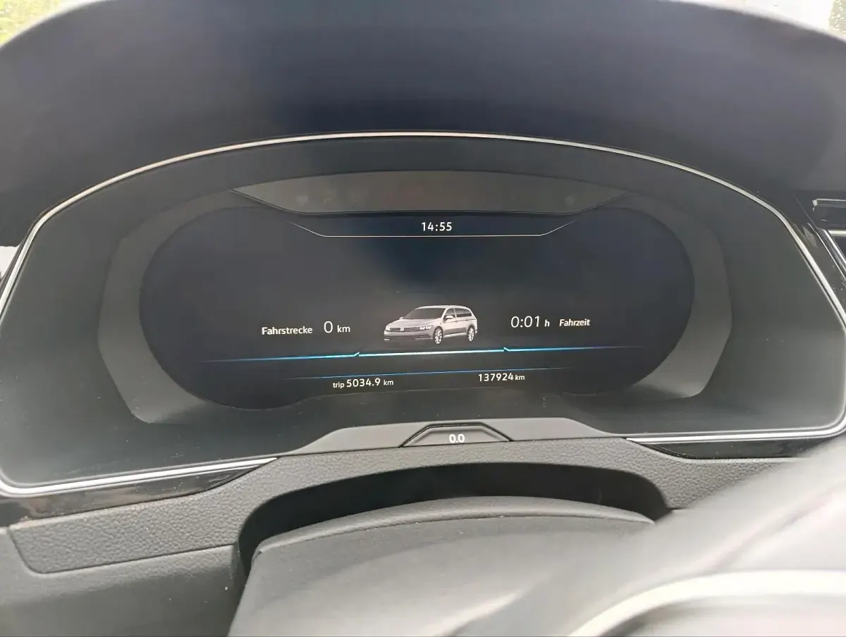 Gebraucht VW Passat Highline 190 PS (139 kW) 2018 Blau Kombi