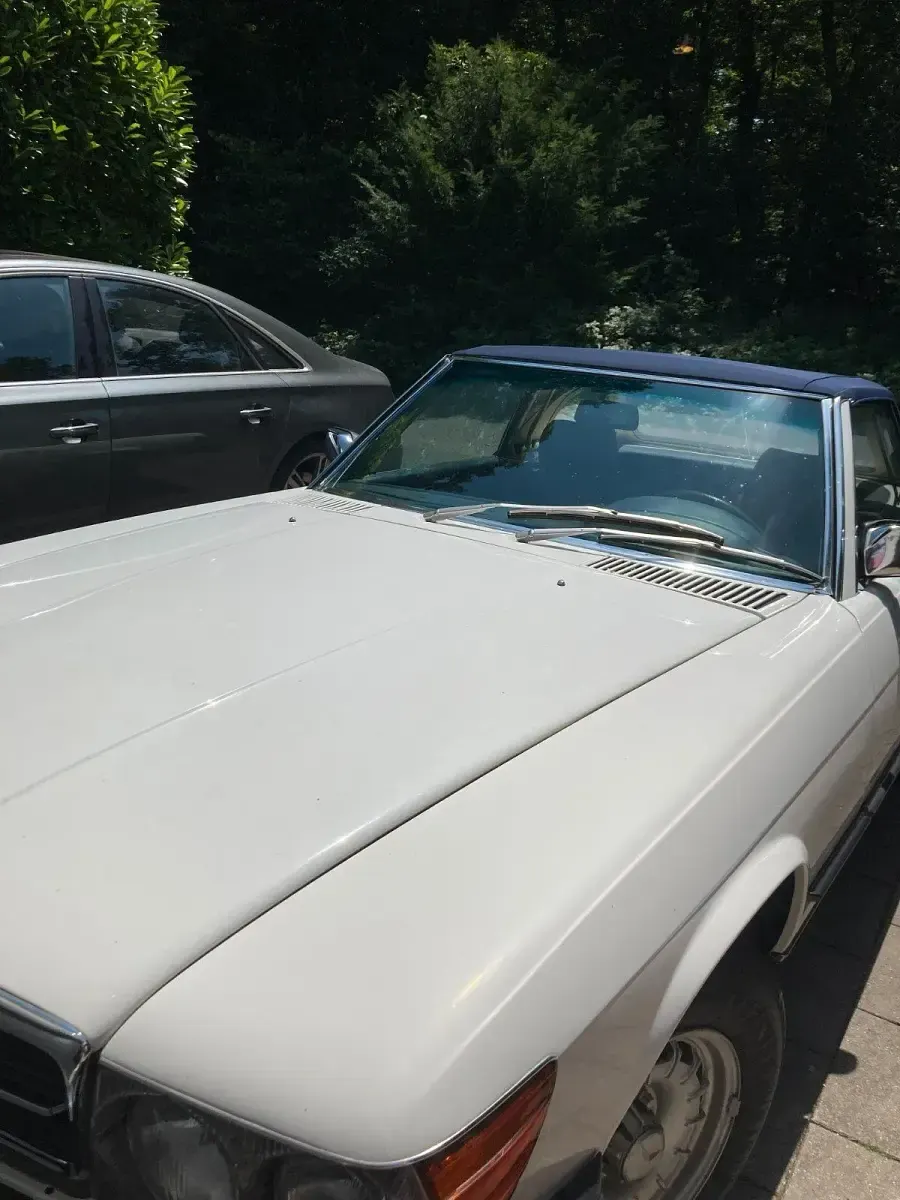 Gebraucht Mercedes SL450 218 PS (160 kW) 1980 Weiß Cabrio