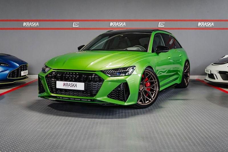 Grün Neu 2024 Audi RS6 Sport Limousine | 205.950 € (Etwas zu teuer) - Bild 1/4