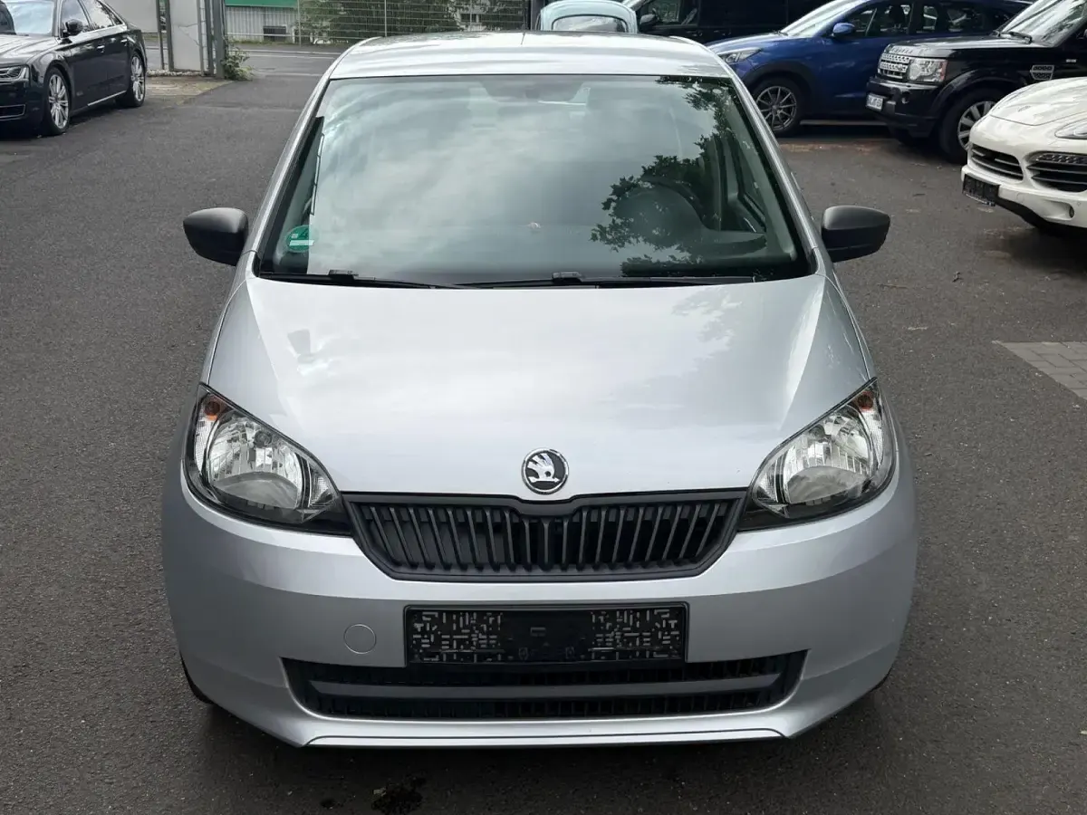 Gebraucht Skoda Citigo Active 60 PS (44 kW) 2012 Silber Kleinwagen