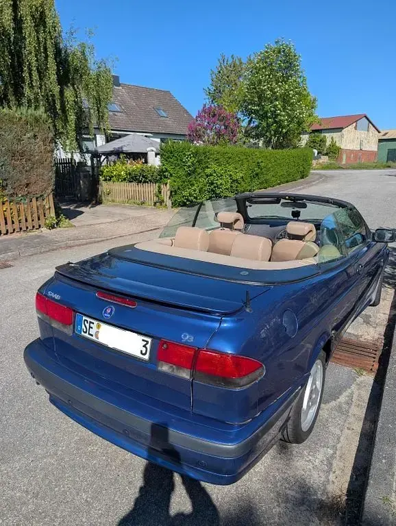 Gebraucht Saab 9-3 Cabriolet 150 PS (110 kW) 2002 Blau Cabrio