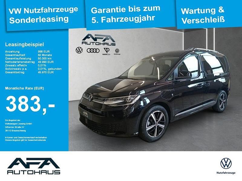 Deep black perleffekt Neu 2025 VW Caddy Style Van / Kleinbus | 49.990 € (Teuer) - Bild 1/4