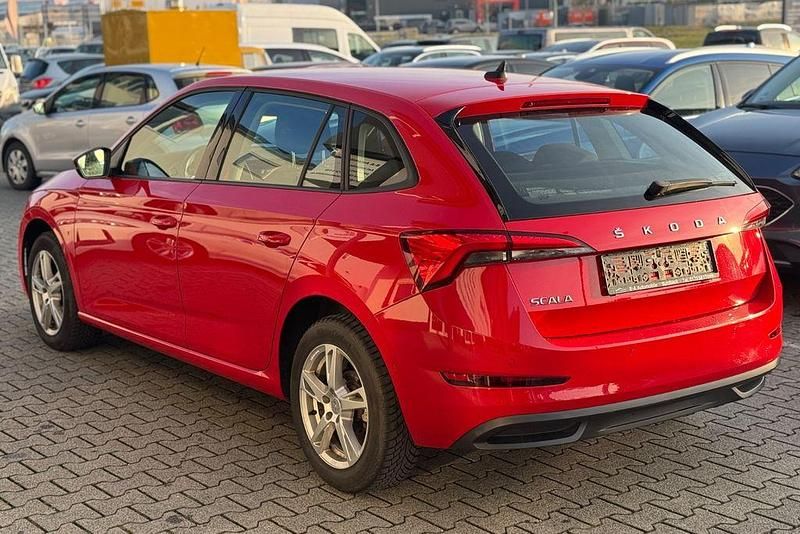 Gebraucht Skoda Scala Ambition 116 PS (85 kW) 2020 Rot Kleinwagen