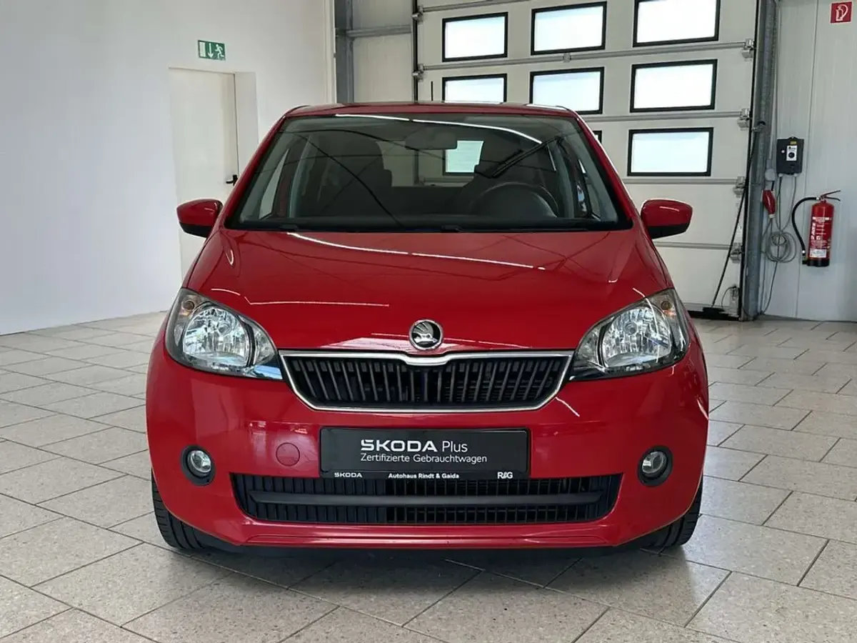 Gebraucht Skoda Citigo Style 75 PS (55 kW) 2016 Rot Kleinwagen