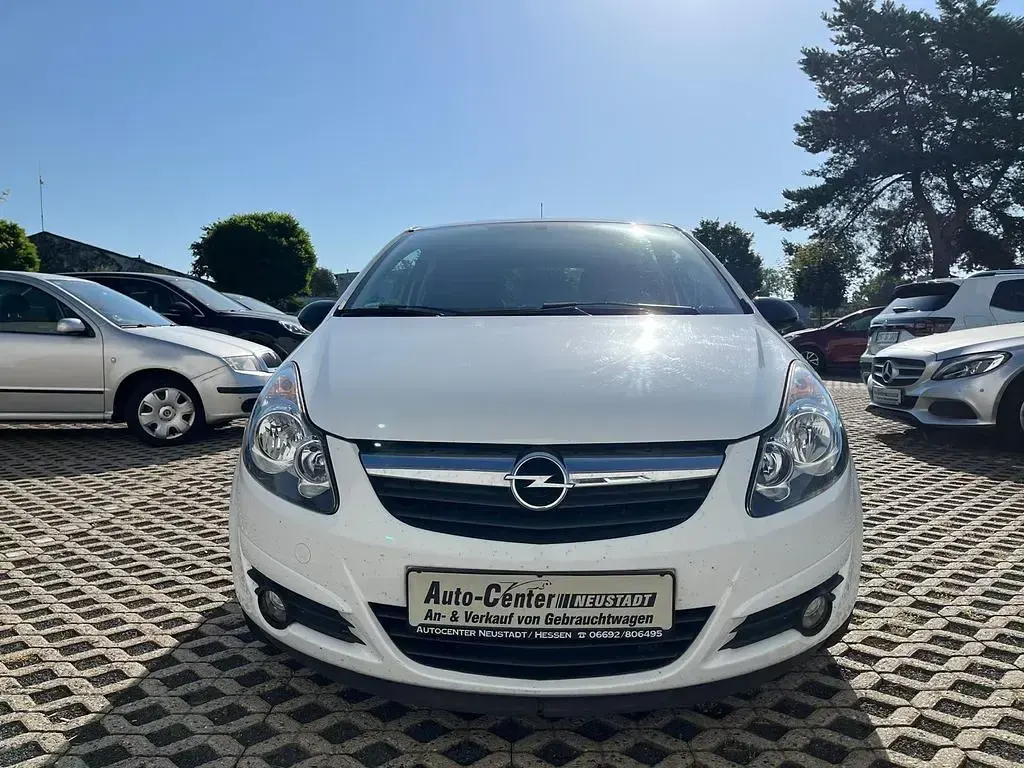 Gebraucht Opel Corsa 87 PS (63 kW) 2010 Weiß Kleinwagen