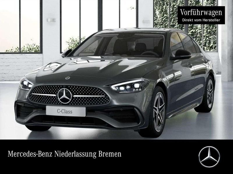 Selenitgrau Gebraucht 2024 Mercedes C220 AMG Limousine | 47.890 € (Teuer) - Bild 1/4